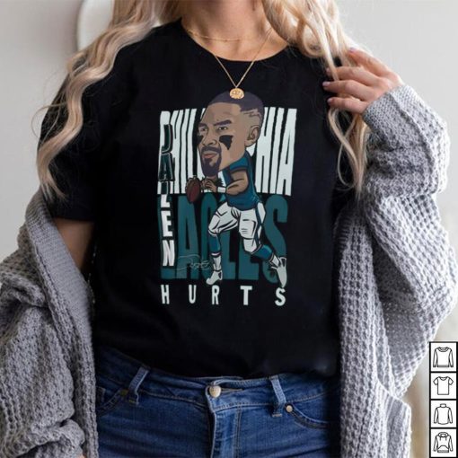 Pro Standard Jalen Hurts Kelly Philadelphia Eagles Avatar Remix Player Graphic T Shirt
