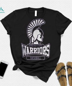 ProSphere Purple Winona State Warriors Baseball Logo Stripe T Shirt