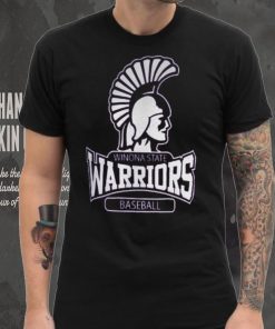 ProSphere Purple Winona State Warriors Baseball Logo Stripe T Shirt