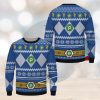 SC Freiburg 3D Ugly Christmas Sweater Christmas Holiday Gift Custom Name For Men And Women