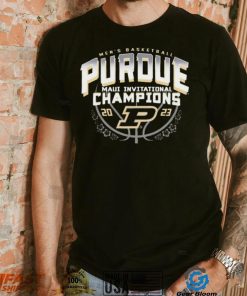 Purdue Boilermakers Maui Invitational Champions 2023 Men’s Basketball Shirt