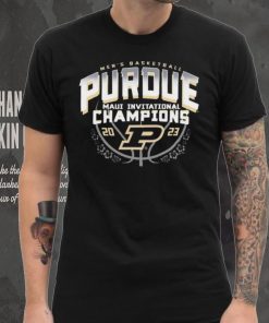 Purdue Boilermakers Maui Invitational Champions 2023 Men’s Basketball Shirt