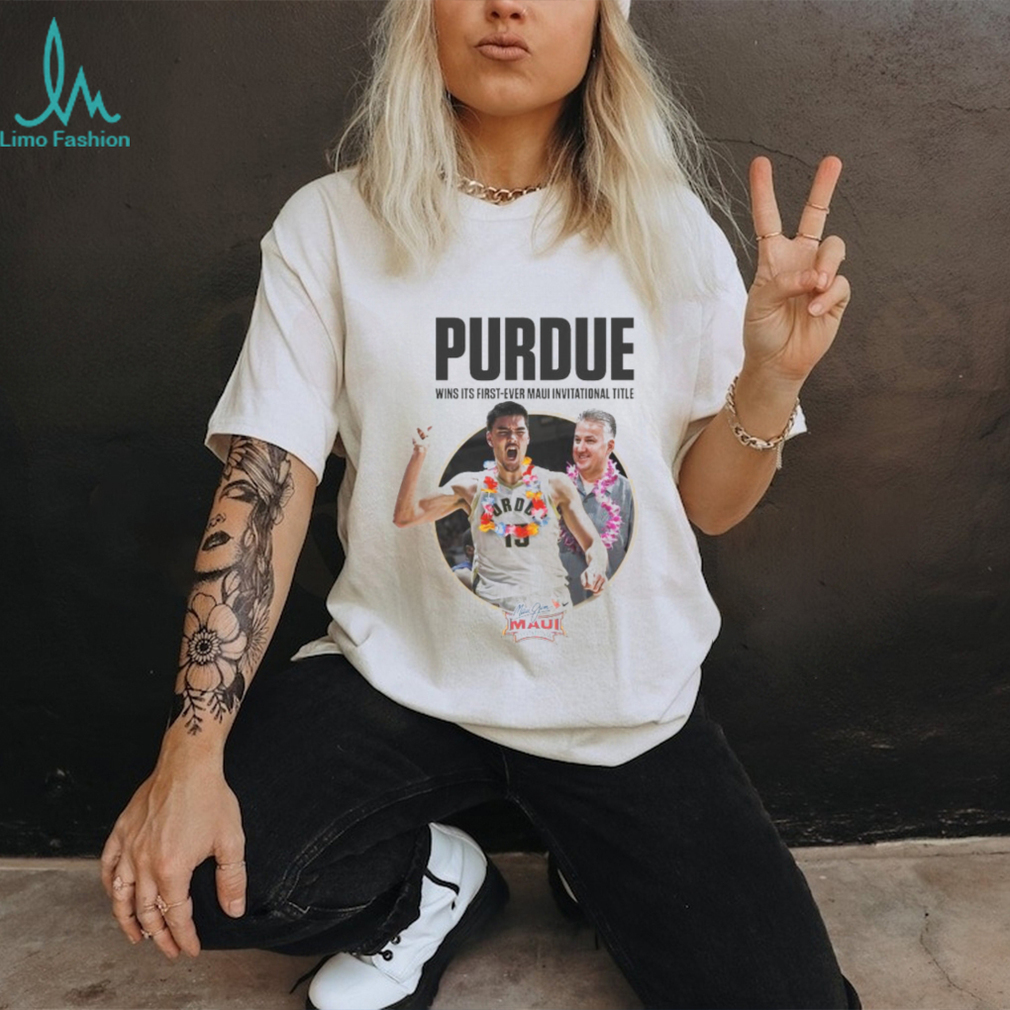 Purdue Men’s Basketball Wins Its First Ever Maui Invitational Title Shirt Purdue Men’s Basketball Wins Its First Ever Maui Invitational Title Shirt