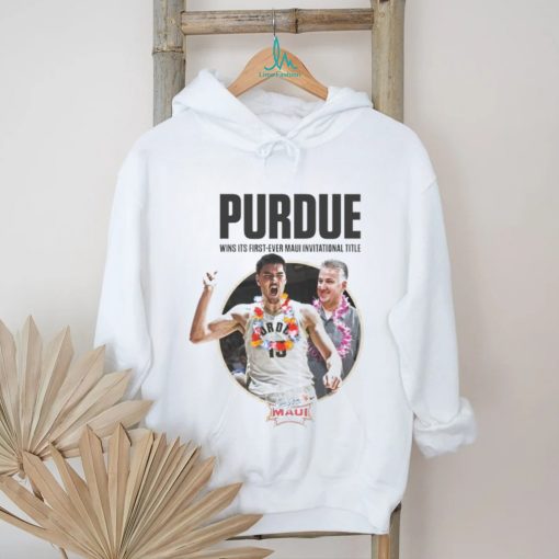 Purdue Men’s Basketball Wins Its First Ever Maui Invitational Title Shirt