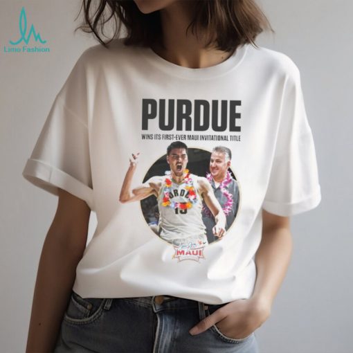 Purdue Men’s Basketball Wins Its First Ever Maui Invitational Title Shirt