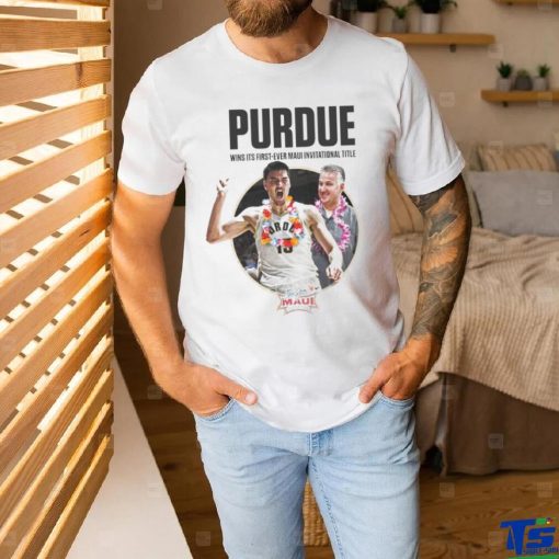 Purdue Men’s Basketball Wins Its First Ever Maui Invitational Title Shirt