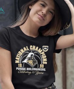 Purdue University Celebrating 25th Anniversary National Champions Women’s Basketball Shirt