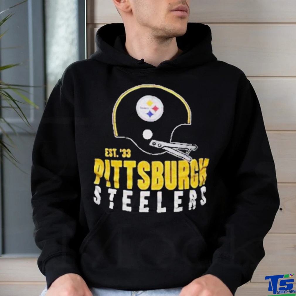 Qb Coach Mike Sullivan Wearing Est 33 Pittsburgh Steelers T shirt Qb Coach Mike Sullivan Wearing Est 33 Pittsburgh Steelers T shirt