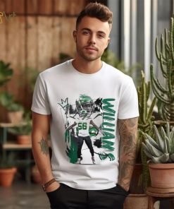 Quincy Williams number 56 New York Jets football player pose poster shirt, hoodie, sweater, long sleeve and tank top Quincy Williams number 56 New York Jets football player pose poster shirt