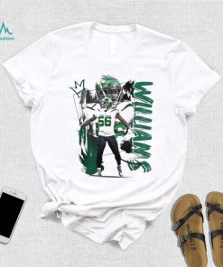 Quincy Williams number 56 New York Jets football player pose poster shirt, hoodie, sweater, long sleeve and tank top Quincy Williams number 56 New York Jets football player pose poster shirt