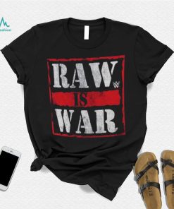 RAW IS WAR Ripple Junction Retro Logo Graphic T Shirt