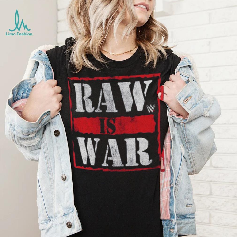 RAW IS WAR Ripple Junction Retro Logo Graphic T Shirt RAW IS WAR Ripple Junction Retro Logo Graphic T Shirt