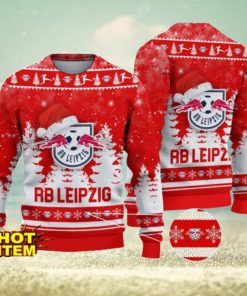 RB Leipzig Bundesliga Fans Germany League Ugly Christmas Sweater Christmas Gift