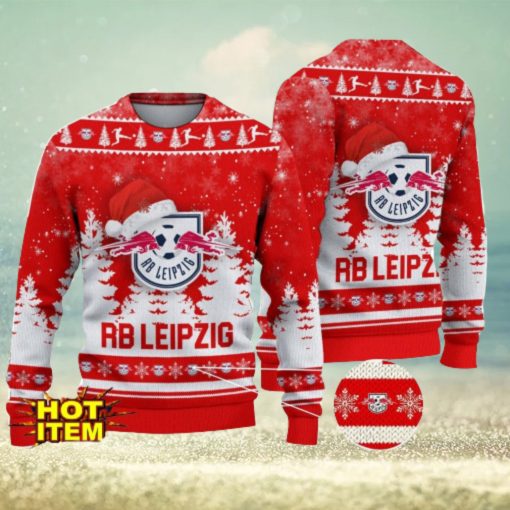 RB Leipzig Bundesliga Fans Germany League Ugly Christmas Sweater Christmas Gift