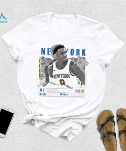RJ Barrett number 9 New York Knicks basketball player paper poster shirt