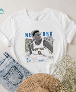 RJ Barrett number 9 New York Knicks basketball player paper poster shirt