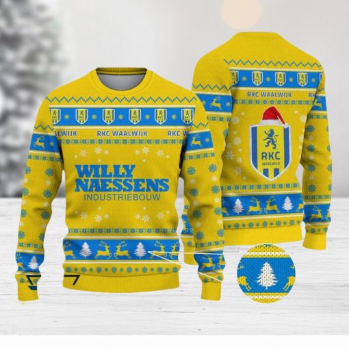 RKC Waalwijk Ugly Christmas Sweater Ideal Gift For Fans