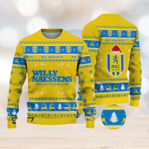 RKC Waalwijk Ugly Christmas Sweater Ideal Gift For Fans