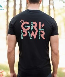 RL PWR Girl Power Women's Day Empowerment Pro Roe Feminist T Shirt