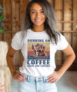 RUNNING ON COFFEE CHAOS AND CURSING Classic T Shirt