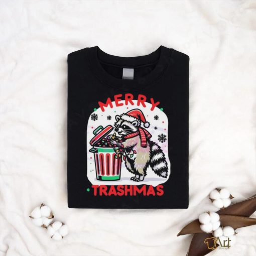 Raccoon Merry Trashmas Shirt