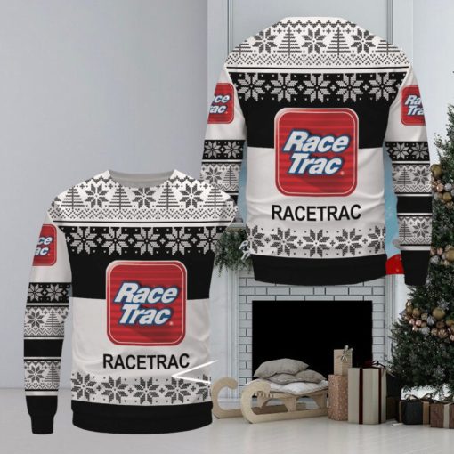 RaceTrac Ugly Christmas Sweater, Xmas Gift Ideas For Fans Uniform