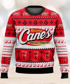 Raising Cane’s Ugly Christmas Sweater 2023 Christmas Gift 3D Sweater