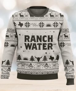 Ranch Water Seltzer Ugly Christmas Sweater 2023 Christmas Gift 3D Sweater