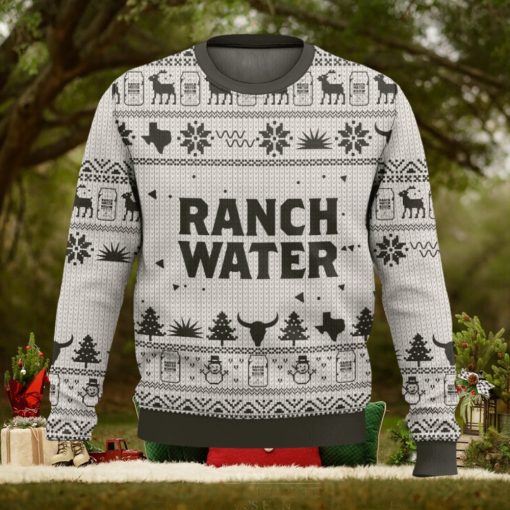 Ranch Water Seltzer Ugly Christmas Sweater 2023 Christmas Gift 3D Sweater