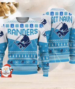 Randers FC 3D Ugly Christmas Sweater Christmas Holiday Gift Custom Name For Men And Women