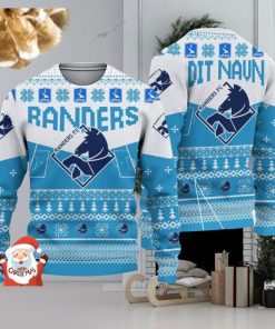 Randers FC 3D Ugly Christmas Sweater Christmas Holiday Gift Custom Name For Men And Women