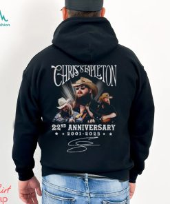 Rare Chris Stapleton 22nd Anniversary 2001 – 2023 T shirt