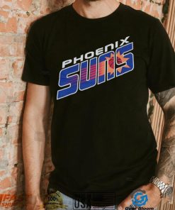Rare Design Vintage Phoenix Suns NBA Team T shirt