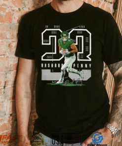 Rashaad Penny Philadelphia Eagles signature cartoon Classic T shirt