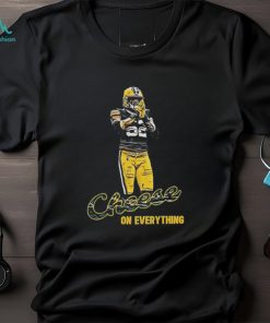 Rashan gary wearing cheese on everything shirt