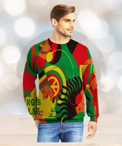 Rasta Reggae KVH Ugly Christmas Sweater