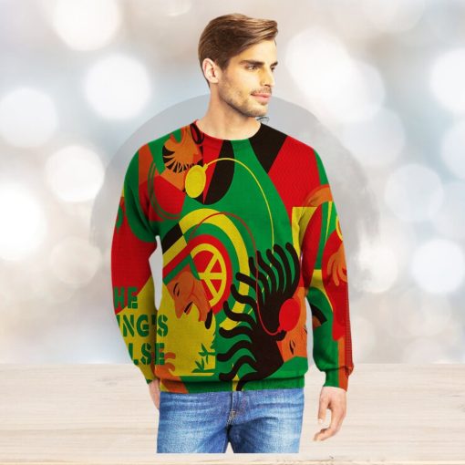 Rasta Reggae KVH Ugly Christmas Sweater