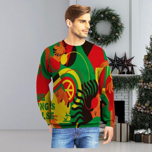 Rasta Reggae KVH Ugly Christmas Sweater