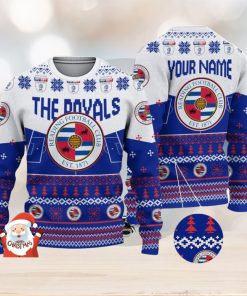 Reading F.C 3D Ugly Christmas Sweater Christmas Holiday Gift Custom Name For Men And Women