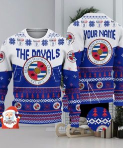 Reading F.C 3D Ugly Christmas Sweater Christmas Holiday Gift Custom Name For Men And Women