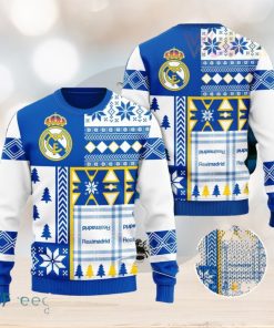 Real Madrid 3D Ugly Christmas Sweater