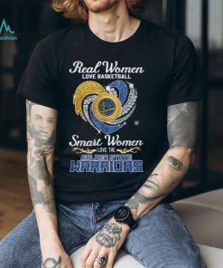 Real Women Love Basketball Smart Women Love The Golden State Warriors Classic T Shirt