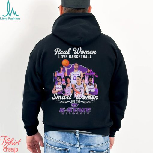 Real Women Love Basketball Smart Women Love The K State Wildcats 2023 Shirt