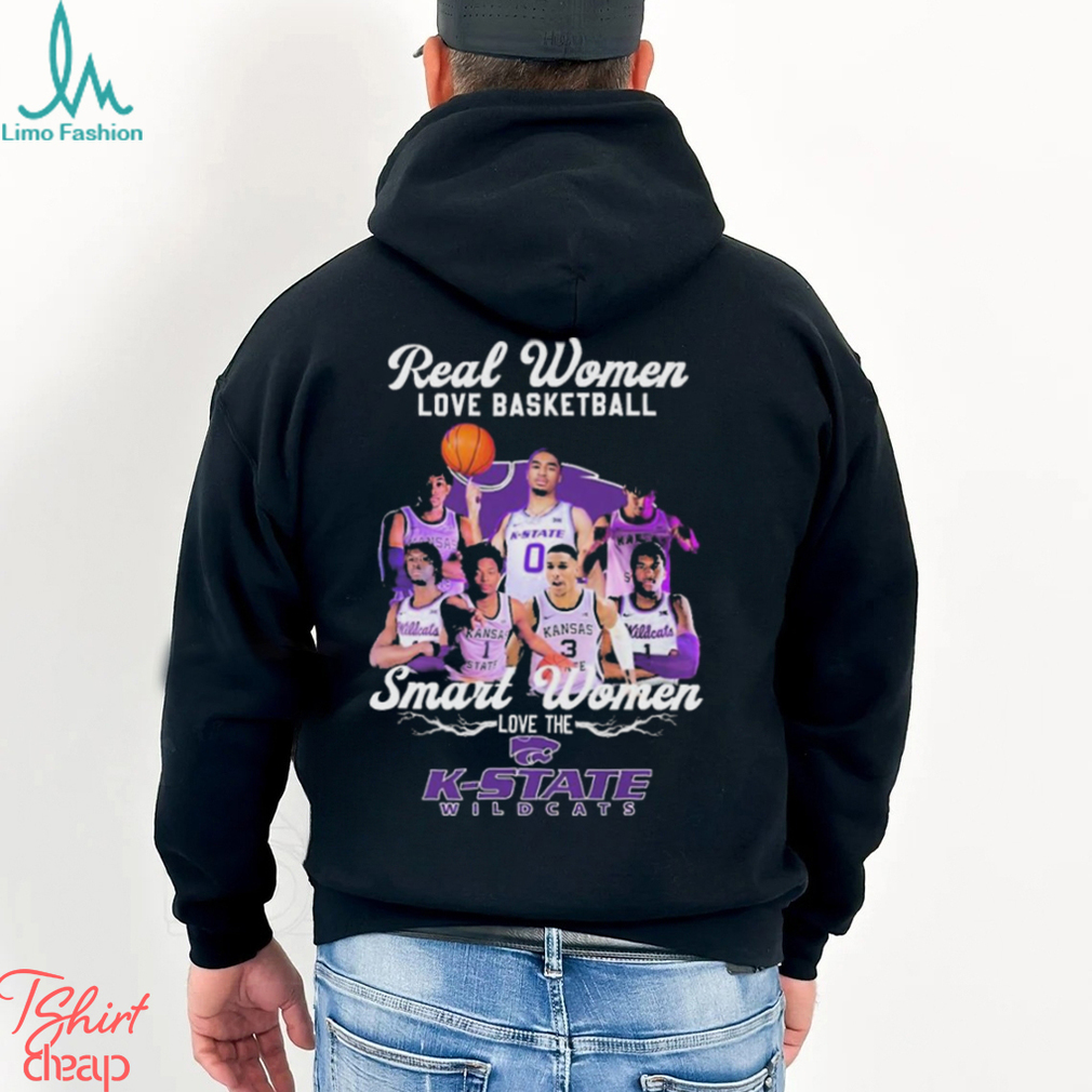 Real Women Love Basketball Smart Women Love The K State Wildcats 2023 Shirt Real Women Love Basketball Smart Women Love The K State Wildcats 2023 Shirt