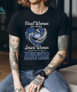 Real Women Love Hockey Smart Women Love The Toronto Maple Leafs Unisex T Shirt