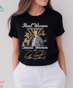 Real Women Love Western Movies Smart Women Love Clint Eastwood T Shirt