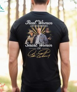 Real Women Love Western Movies Smart Women Love Clint Eastwood T Shirt