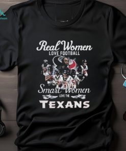 Real women love football smart women love the Houston Texans 2023 shirt