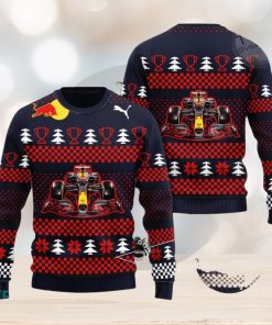 Red Bull Racing F1 3D Ugly Christmas Sweater Christmas Gift Men And Women 2023 Sweater