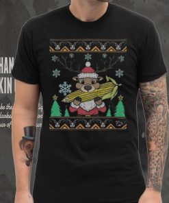 Reindeer Eat Corn ugly christmas Shirt
